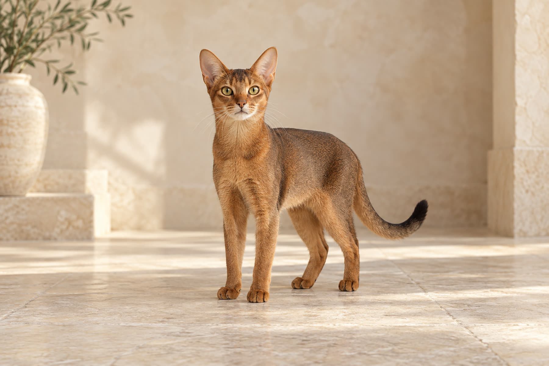 Abyssinian cat breed