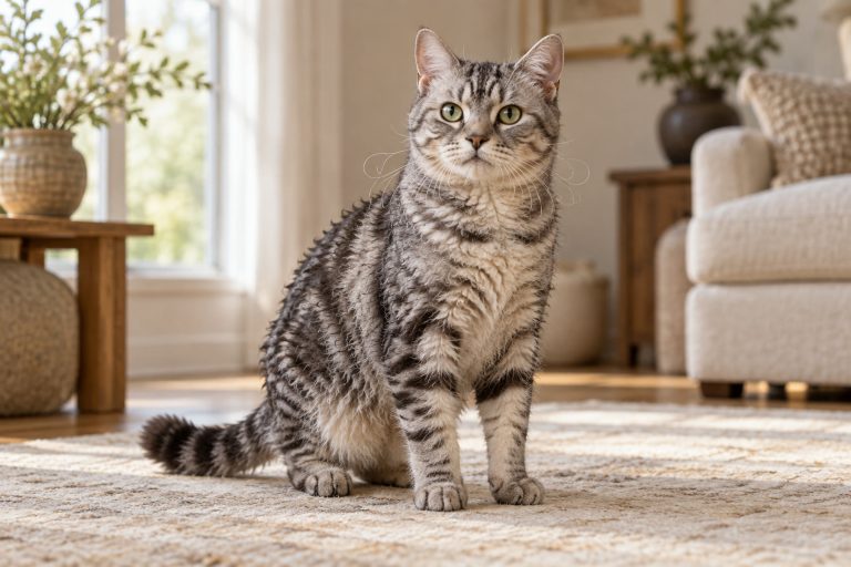 American Wirehair cat breed