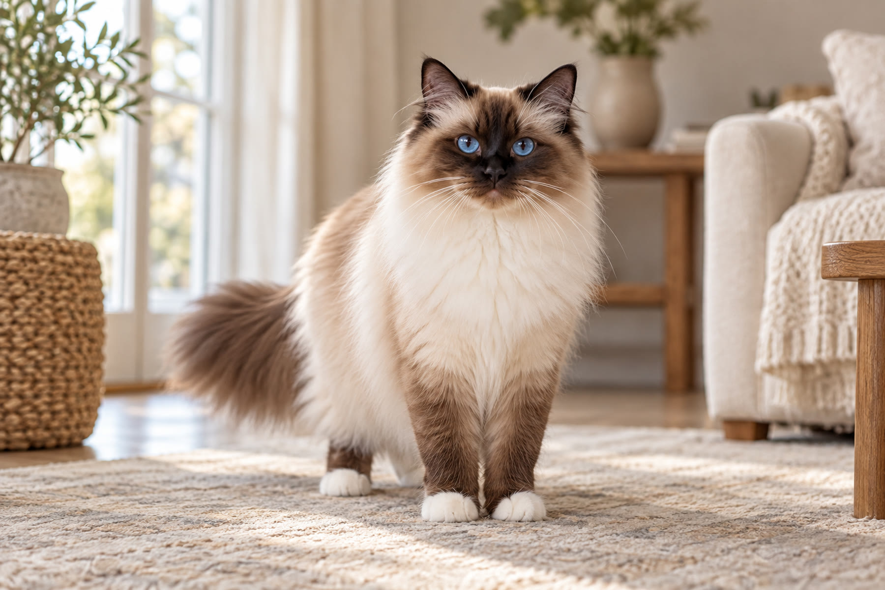 Birman cat breed