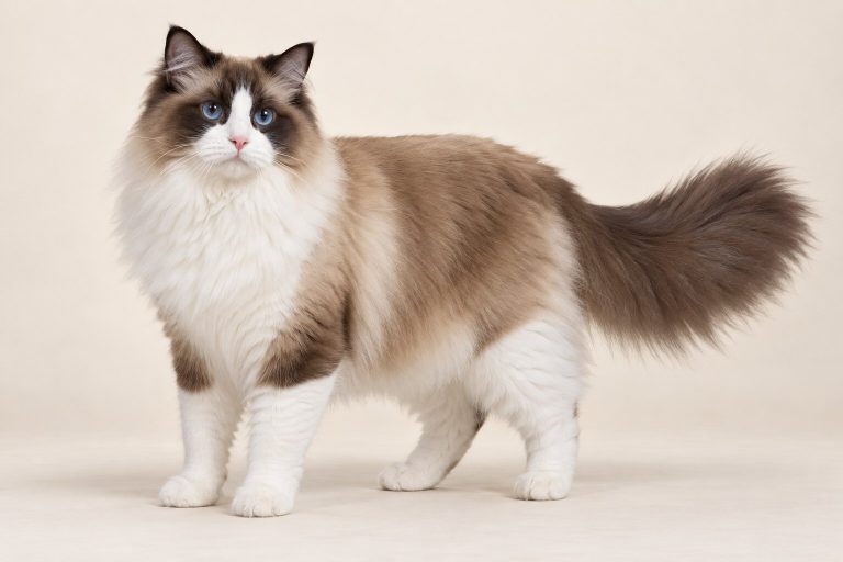 Ragdoll cat breed