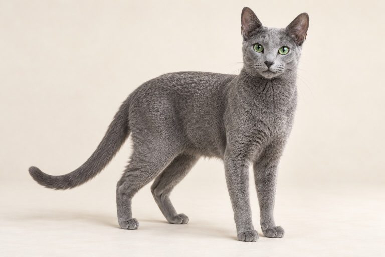 Russian Blue cat breed